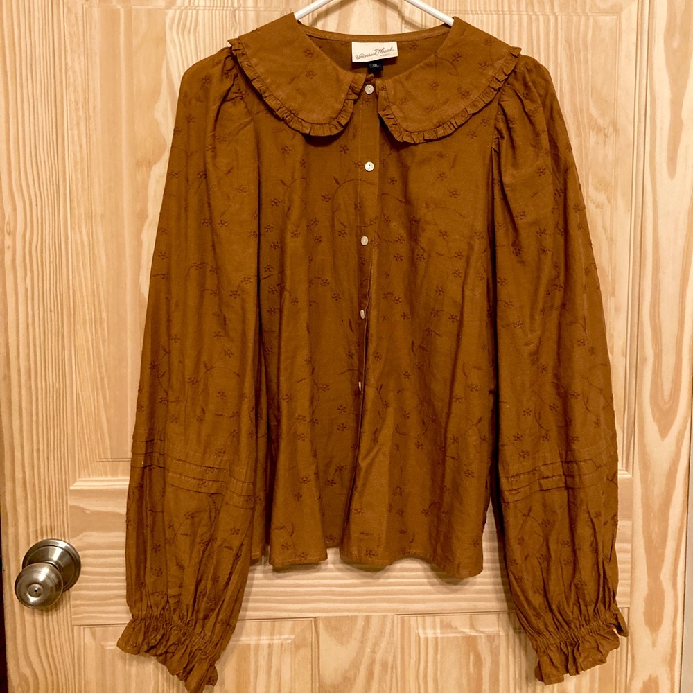 Universal Thread Balloon Sleeve Blouse